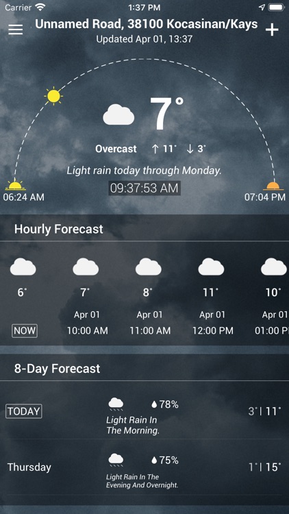 Weather app - Weather forecast screenshot-0