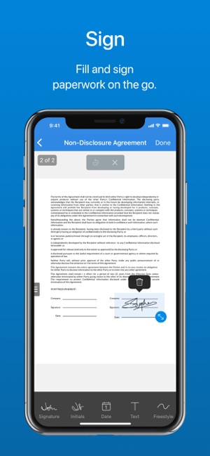 SignEasy - 簽署並填寫文檔(圖1)-速報App
