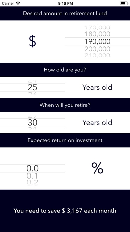 Retirement Planner +