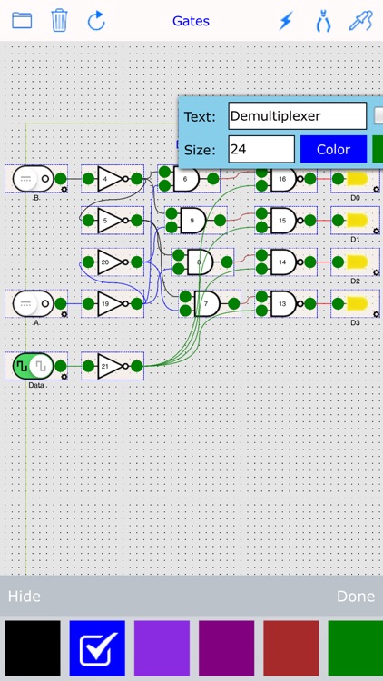 Digital Circuit Simulator Lite screenshot-8