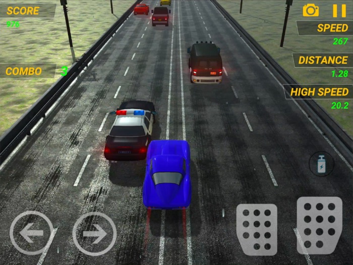 Highway Racer Double Road Race