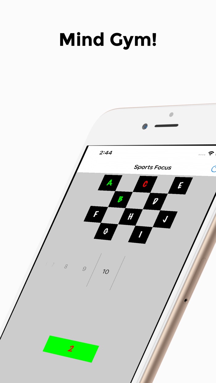 Sports Concentration Test