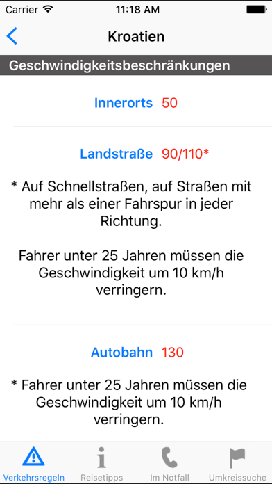 Screenshot #2 pour Dethleffs Reiseinfo