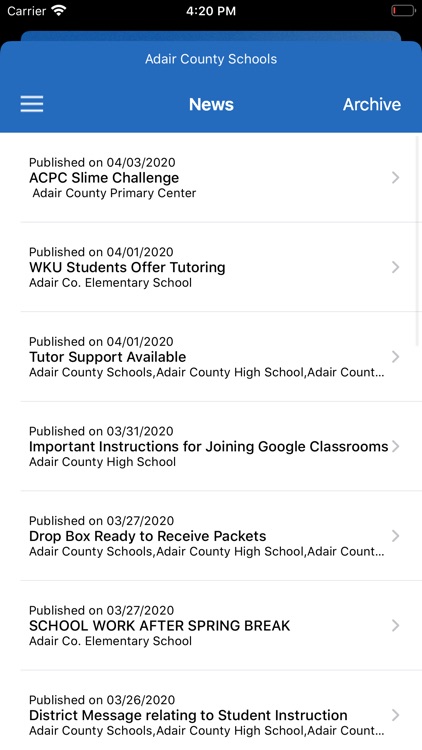Adair County Schools by Adair County Board of Education