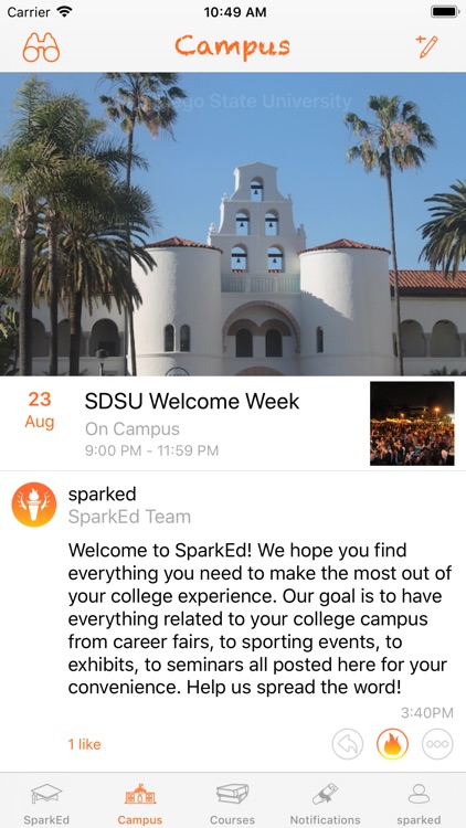 SparkEd: College Enhanced