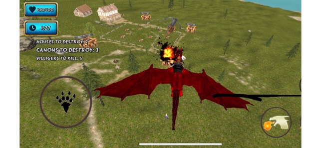 Fire Flying Dragon Simulator(圖2)-速報App