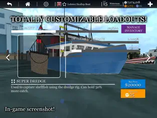 Immagine 5 Fishing Simulator & Boat Game iphone