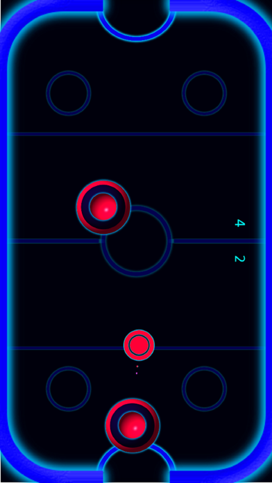 Air Hockey Blue Screenshot 2