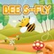 BEE S-FLY - Bee want to fly high in the sky but spiderweb so many