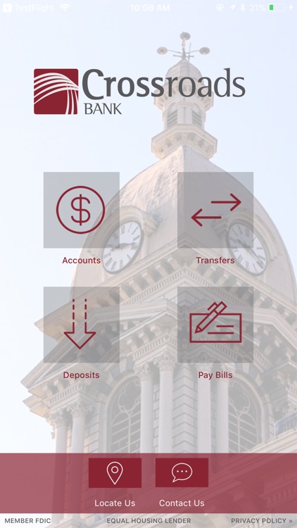 Crossroads Bank Mobile App