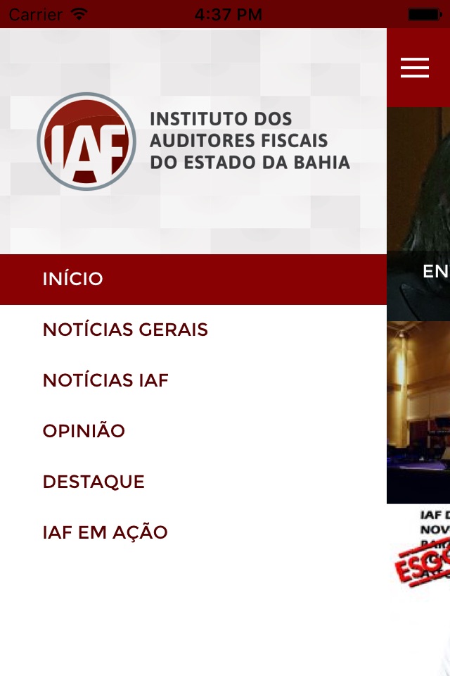 IAF-Instituto dos Aud. Fiscais screenshot 3