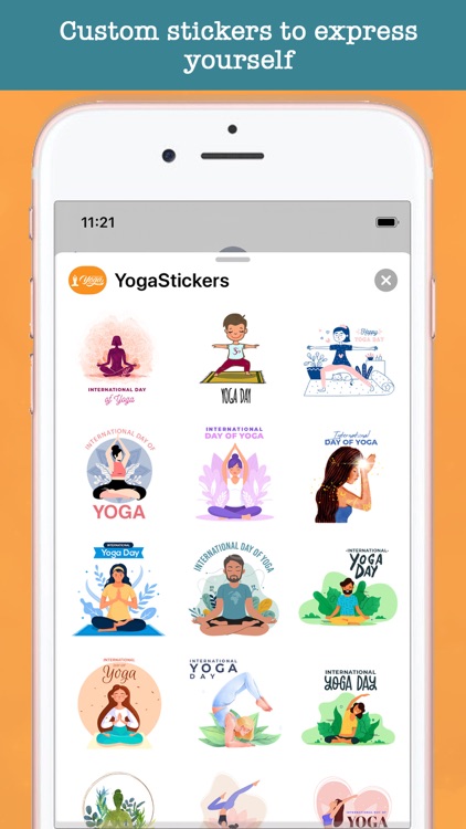 Yoga Day Stickers screenshot-4