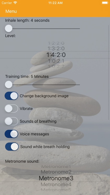 Pranayama Breathing Yoga Timer screenshot-3