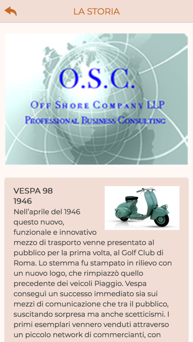 Vespa Club Medolla screenshot 2