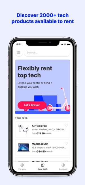 Grover - rent tech flexibly(圖2)-速報App