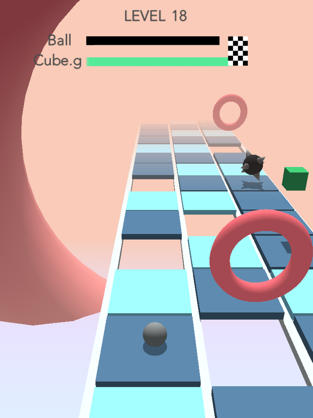 Ball VS Cube, game for IOS