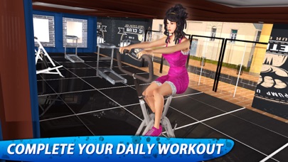 Virtual Fitness Girl Life screenshot 3