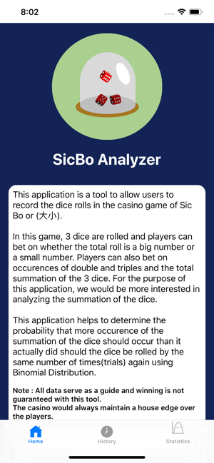 SicBo Analyzer(圖2)-速報App