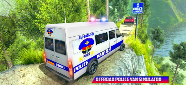 Offroad Police Van Transporter(圖5)-速報App