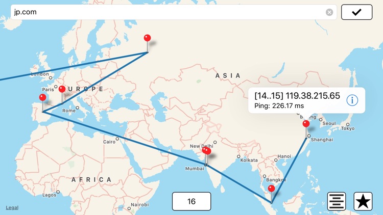 Intrace: Visual Traceroute screenshot-3