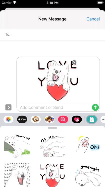 Samoyed - Sticker