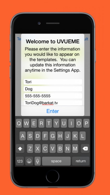 UVUEME Customized Email & Text screenshot-2