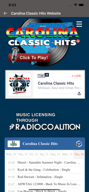 Carolina Classic Hits USA(圖3)-速報App