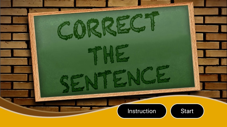 Correct The Sentence