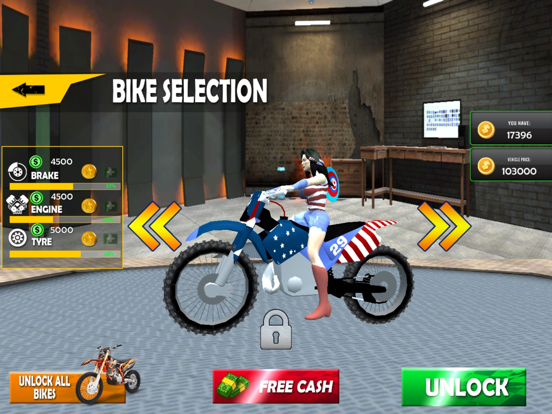 Motocross Stunt Bike Race Gameのおすすめ画像2
