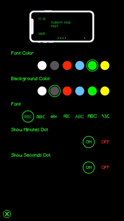 Pixel Clock - Retro Style