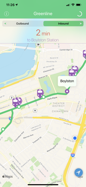 Greenline - MBTA Tracker(圖1)-速報App