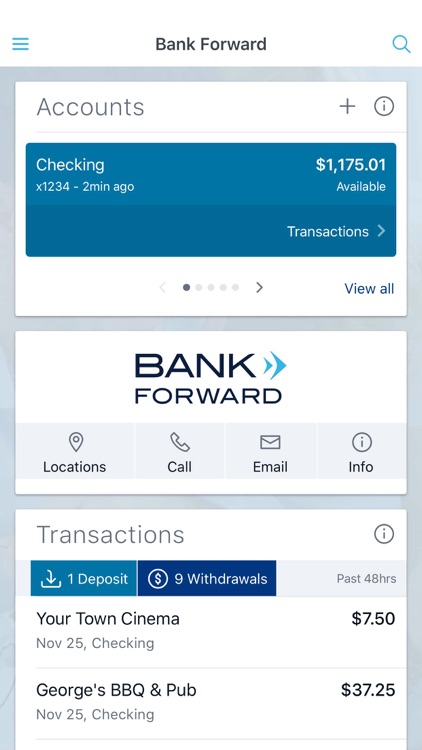 Bank Forward