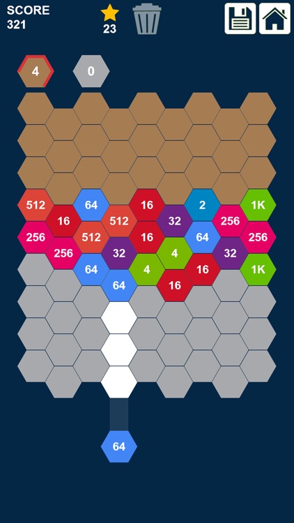 Hexa Attack 2048:Shoot n Merge screenshot-6