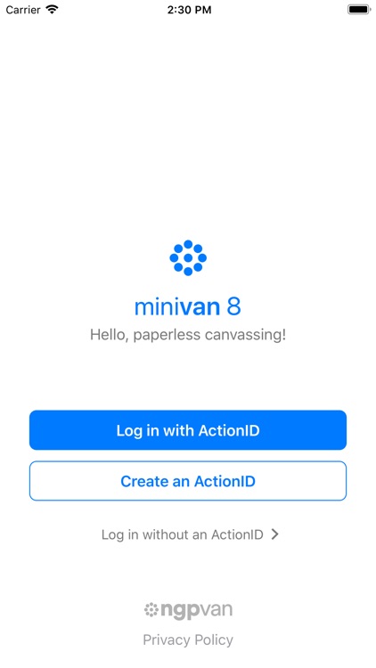 MiniVAN Touch