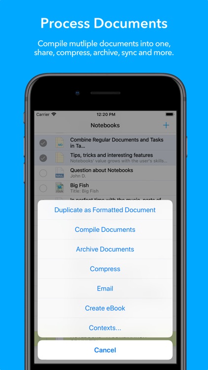 Notebooks for iPhone screenshot-5