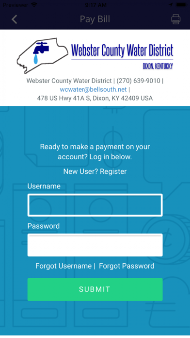 Webster County Water screenshot 2