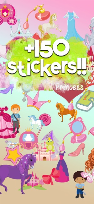 Fairytale Princess Stickers(圖2)-速報App