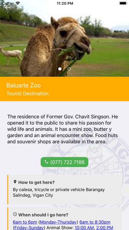 Vigan City Tourism App screenshot-9