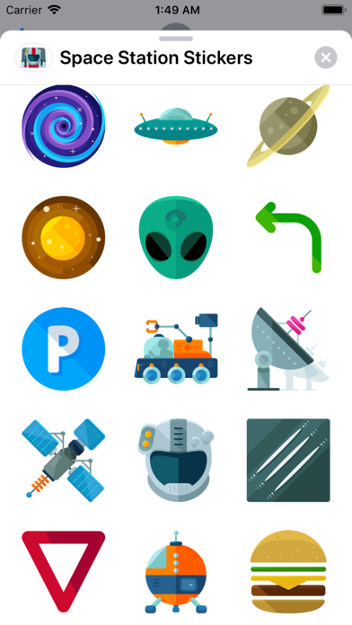 Space Station Stickers Screenshot 3