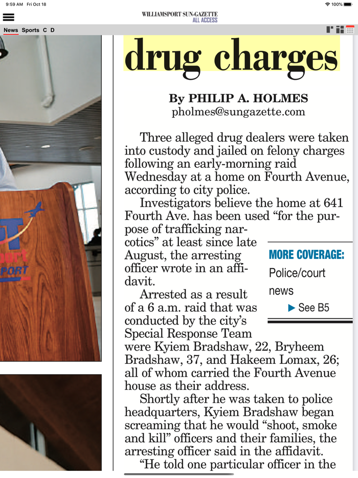 Sun-Gazette All Access