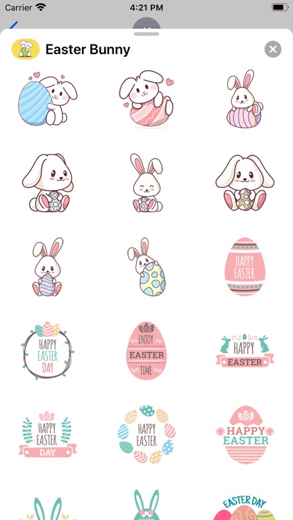 Happy Easter Stickers * screenshot-5