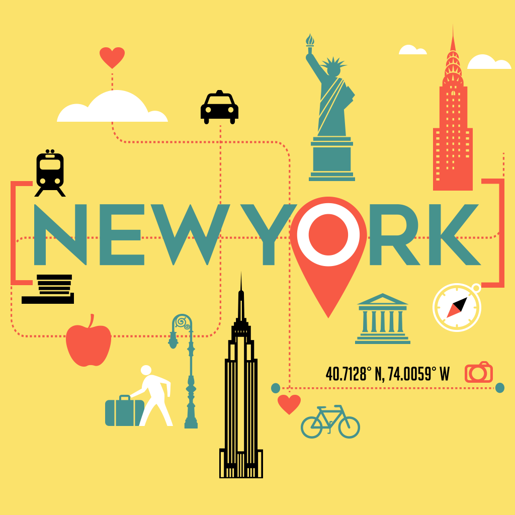 New York Travel Guide & Maps App Icon