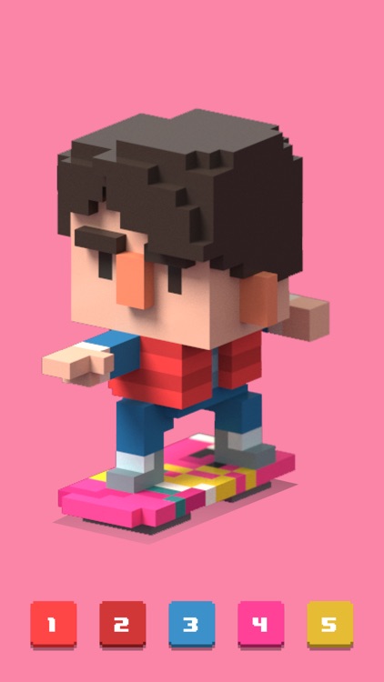 Pixel Art 3d - Color by Number screenshot-3