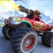 You are on the deadly asphalt with full of thrilling action crash racing is going to start, hold your breath, mark on the asphalt fasten your seatbelt, and start monster truck derby racing