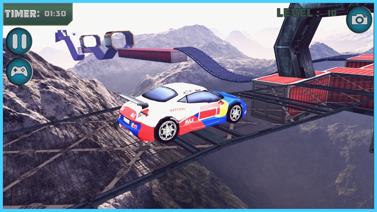 Impossible Car Tracks 3D screenshot-3