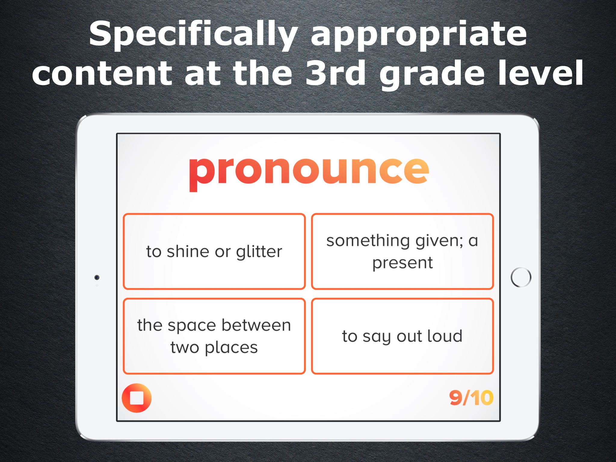 3rd Grade Vocabulary Challenge screenshot 4