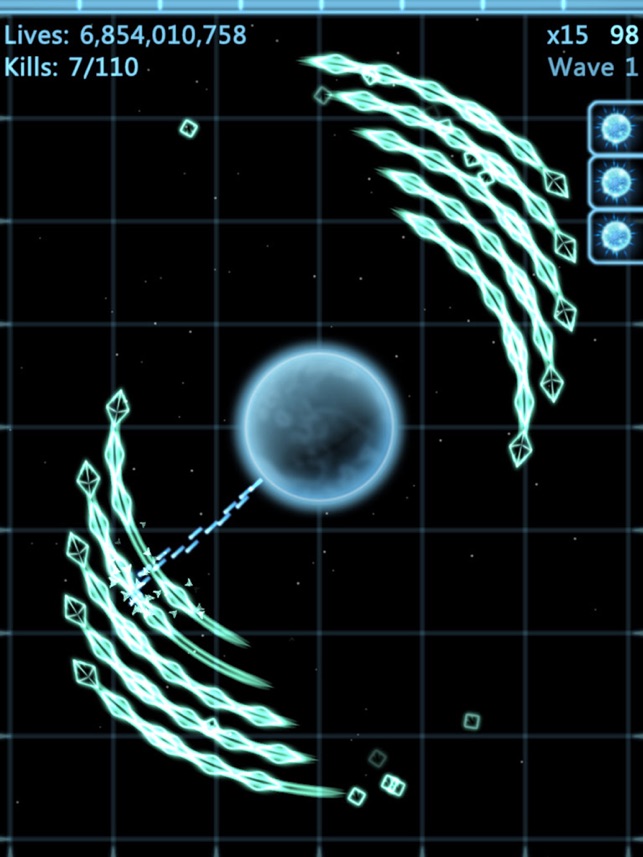 Blue Defense: Second Wave!, game for IOS