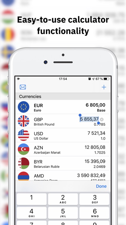 Currencies - quick converter