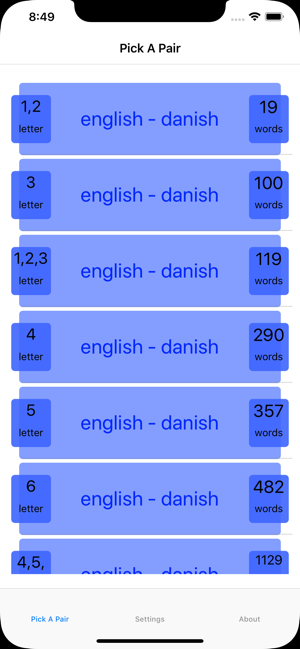 PickAPair Danish - English(圖1)-速報App