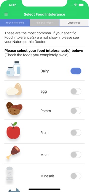 Carroll Food Intolerance(圖2)-速報App